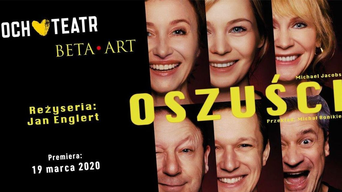 Spektakl "Oszuści" Och-Teatru w Centrum Spotkania Kultur