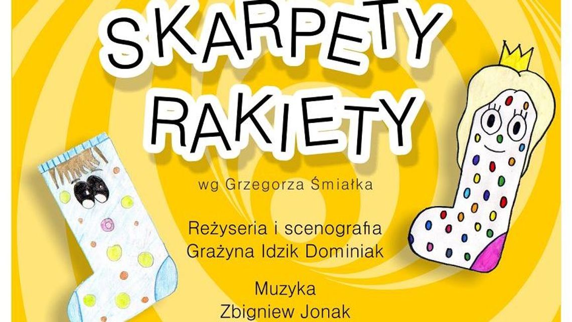 Spektakl "Skarpety Rakiety" w Puławach