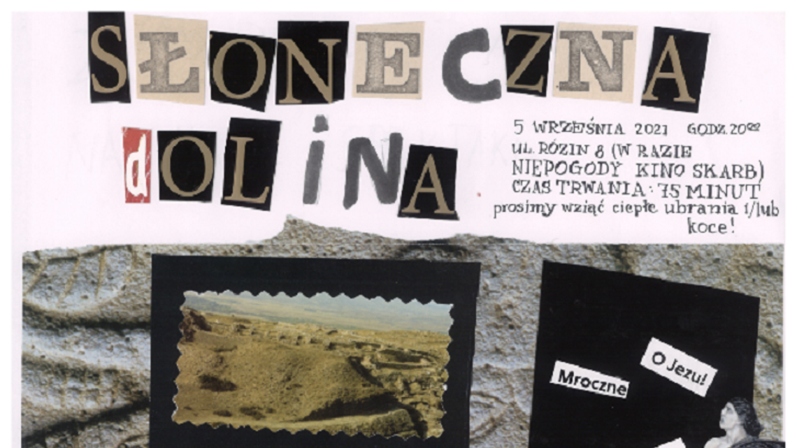 Spektakl "Słoneczna dolina" na podstawie prozy Stefana Dardy w Zwierzyńcu