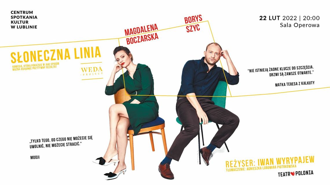 Spektakl "Słoneczna linia" w Lublinie Spektakl "Słoneczna linia" w Lublinie