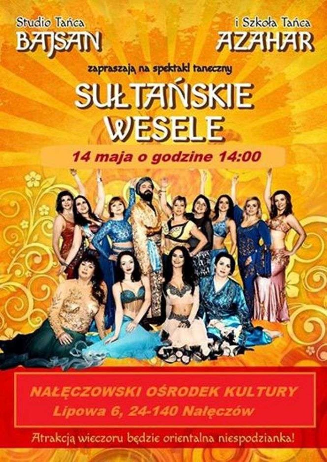 Spektakl "Sułtańskie Wesele" w Nałęczowie