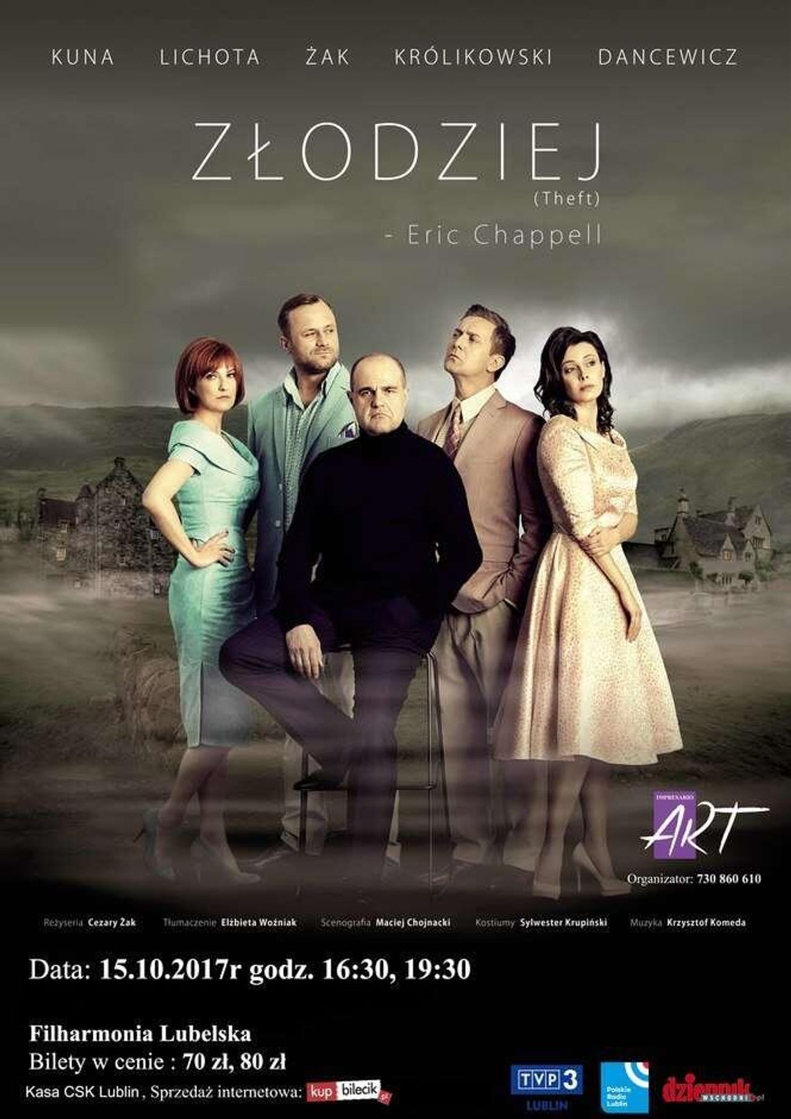 Spektakl "Złodziej" w Filharmonii