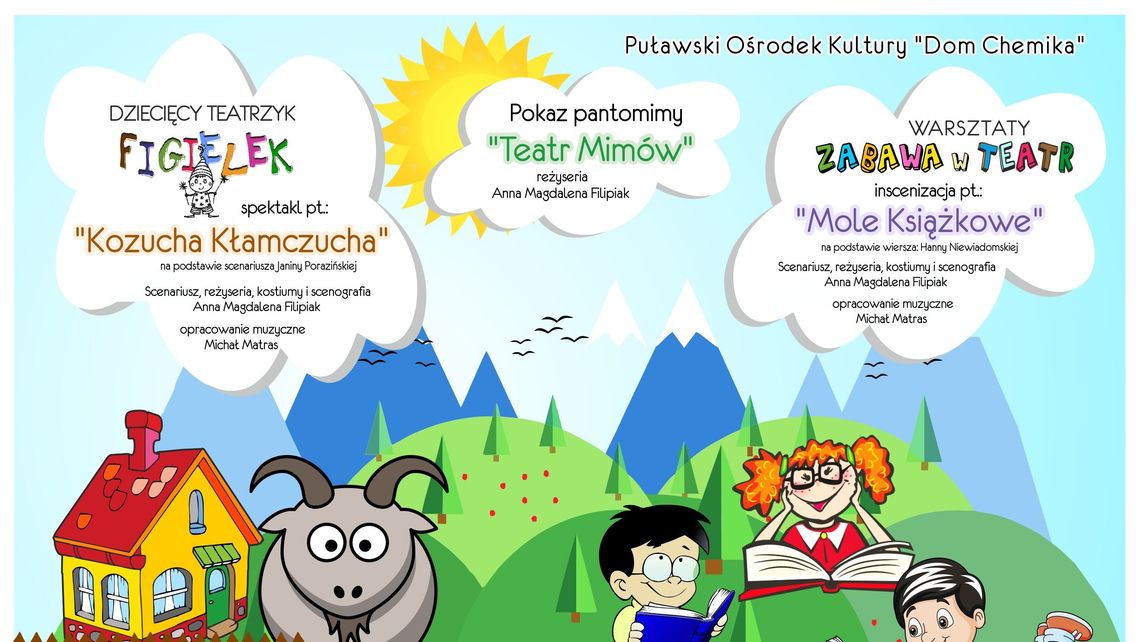 Spektakle dla dzieci w Puławach