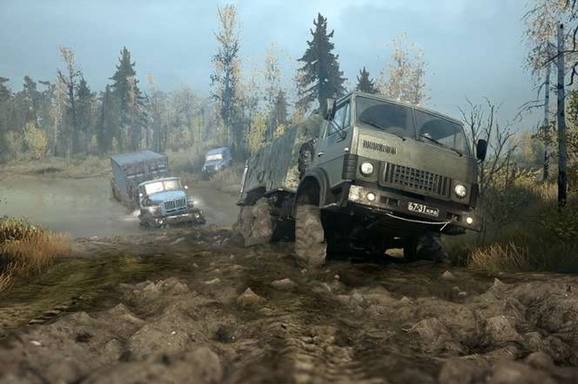 Spintires: MudRunner. Jeszcze więcej błota na zwiastunie premierowym (wideo) Spintires: MudRunner. Jeszcze więcej błota na zwiastunie premierowym (wideo)