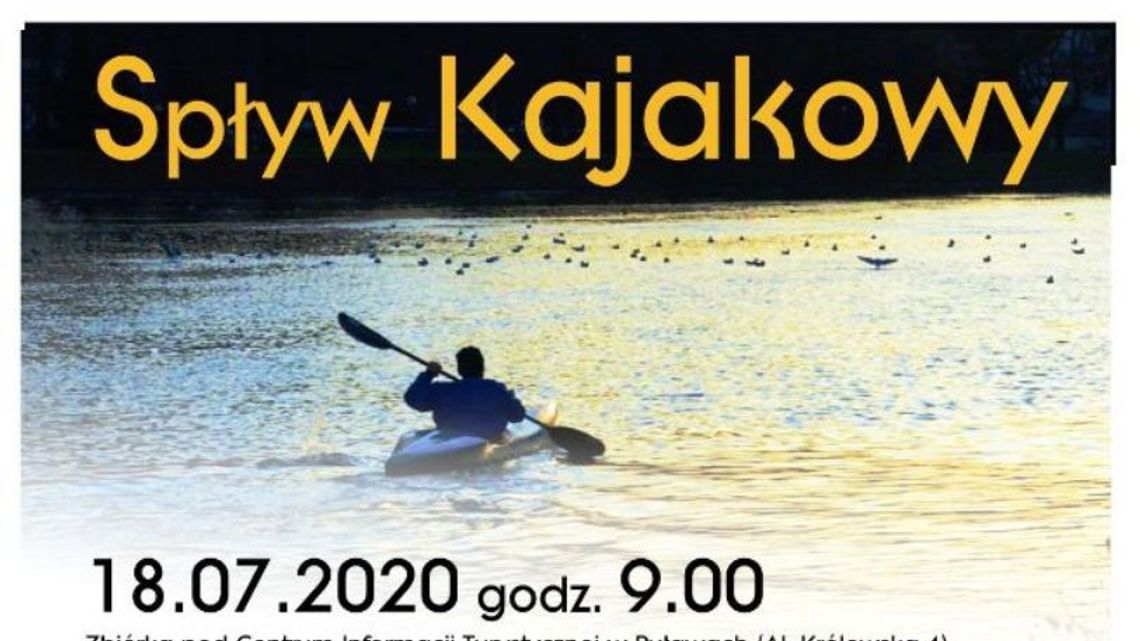 Spływ kajakowy po rzece Wieprz