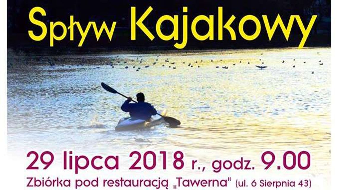 Spływ kajakowy Wisłą w Puławach