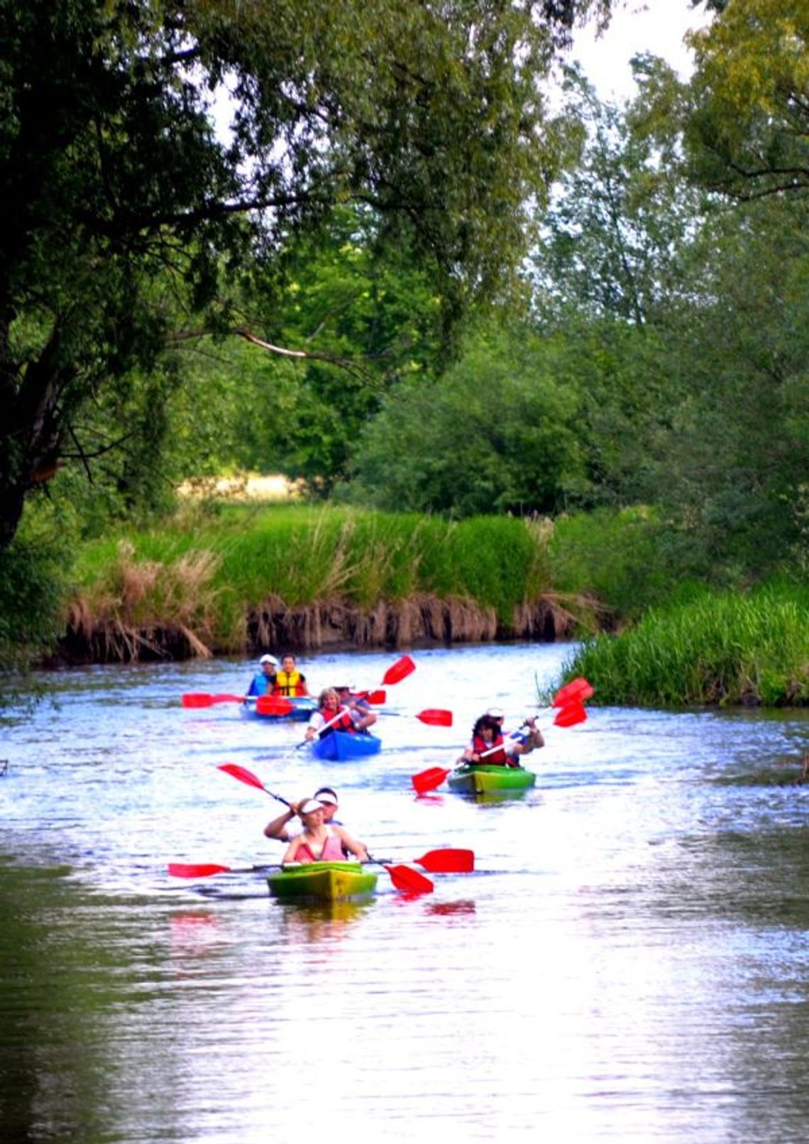 Spływ Wieprzem - kto pierwszy, ten lepszy