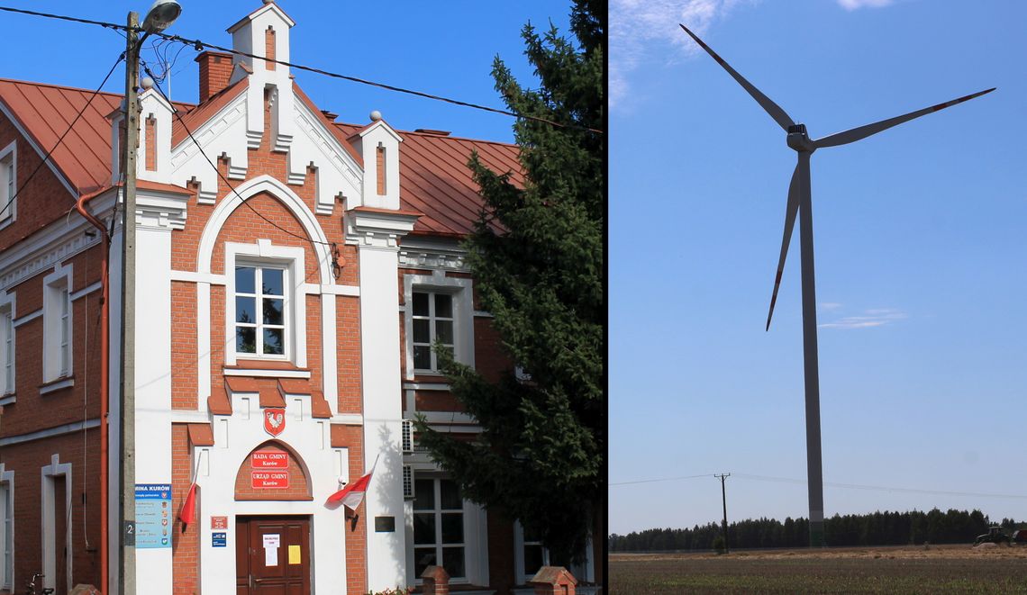 Spór o gigantyczne wiatraki w gminie Kurów Spór o gigantyczne wiatraki w gminie Kurów