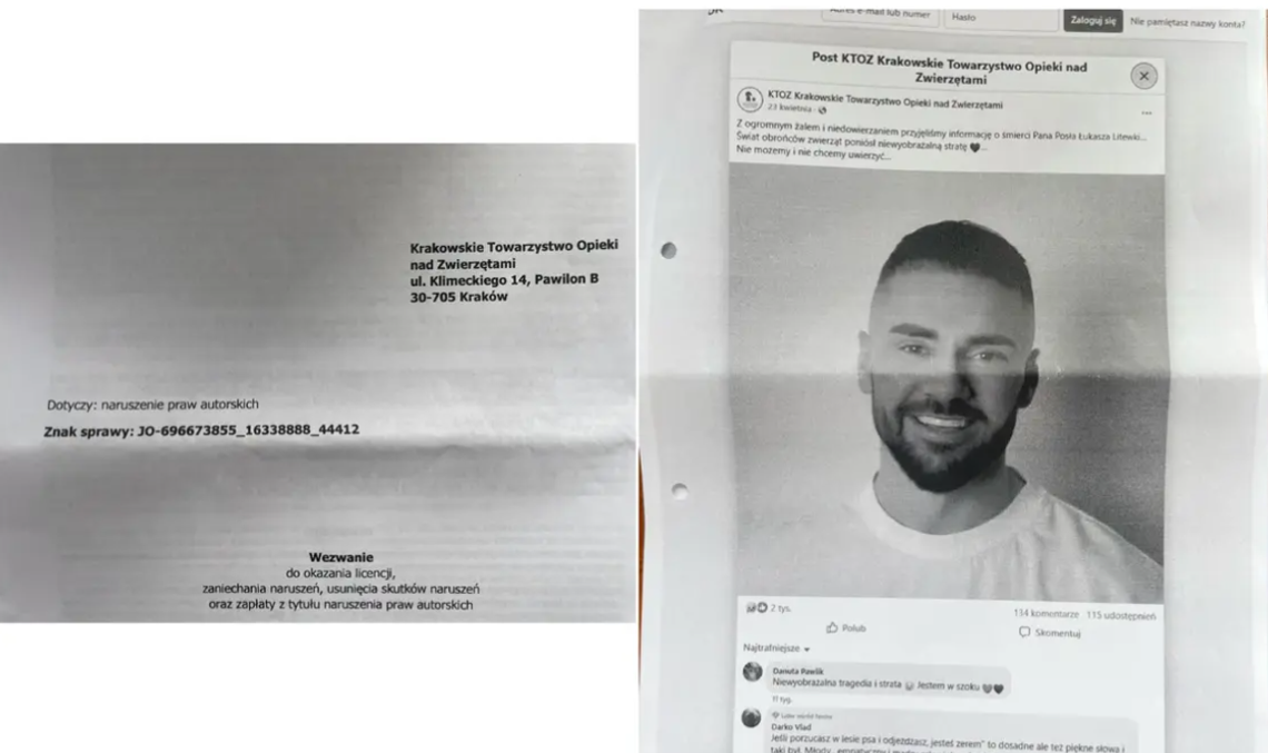 Spór o zdjęcie Łukasza Litewki. Fotografka zabrała głos. „Nie taki efekt chciałam osiągnąć” Spór o zdjęcie Łukasza Litewki. Fotografka zabrała głos. „Nie taki efekt chciałam osiągnąć”