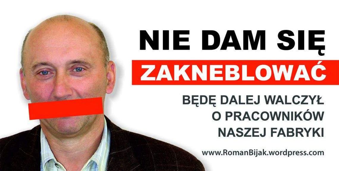 Spór radnego z Fabryką Łożysk Tocznych przeniósł się na ulicę