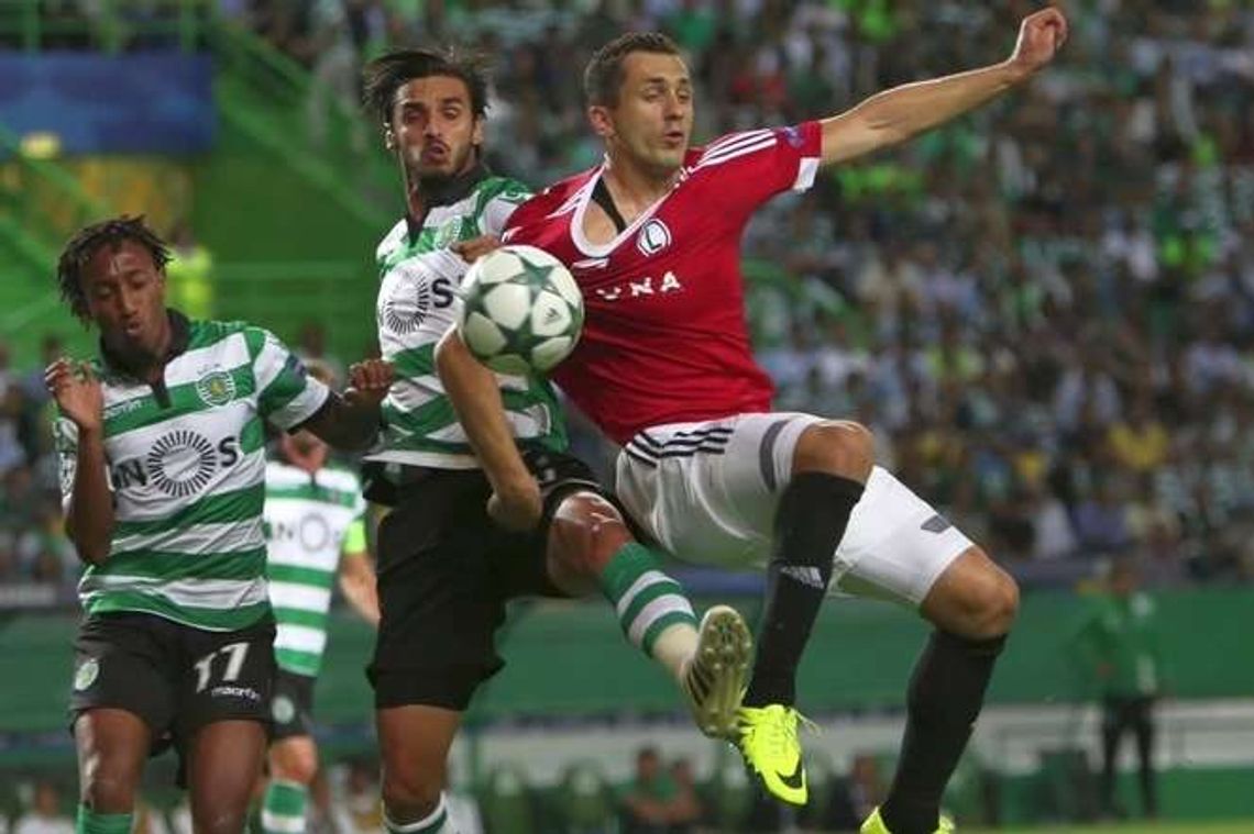 Sporting Lizbona - Legia Warszawa 2:0. Porażka w debiuciue trenera Jacka Magiery
