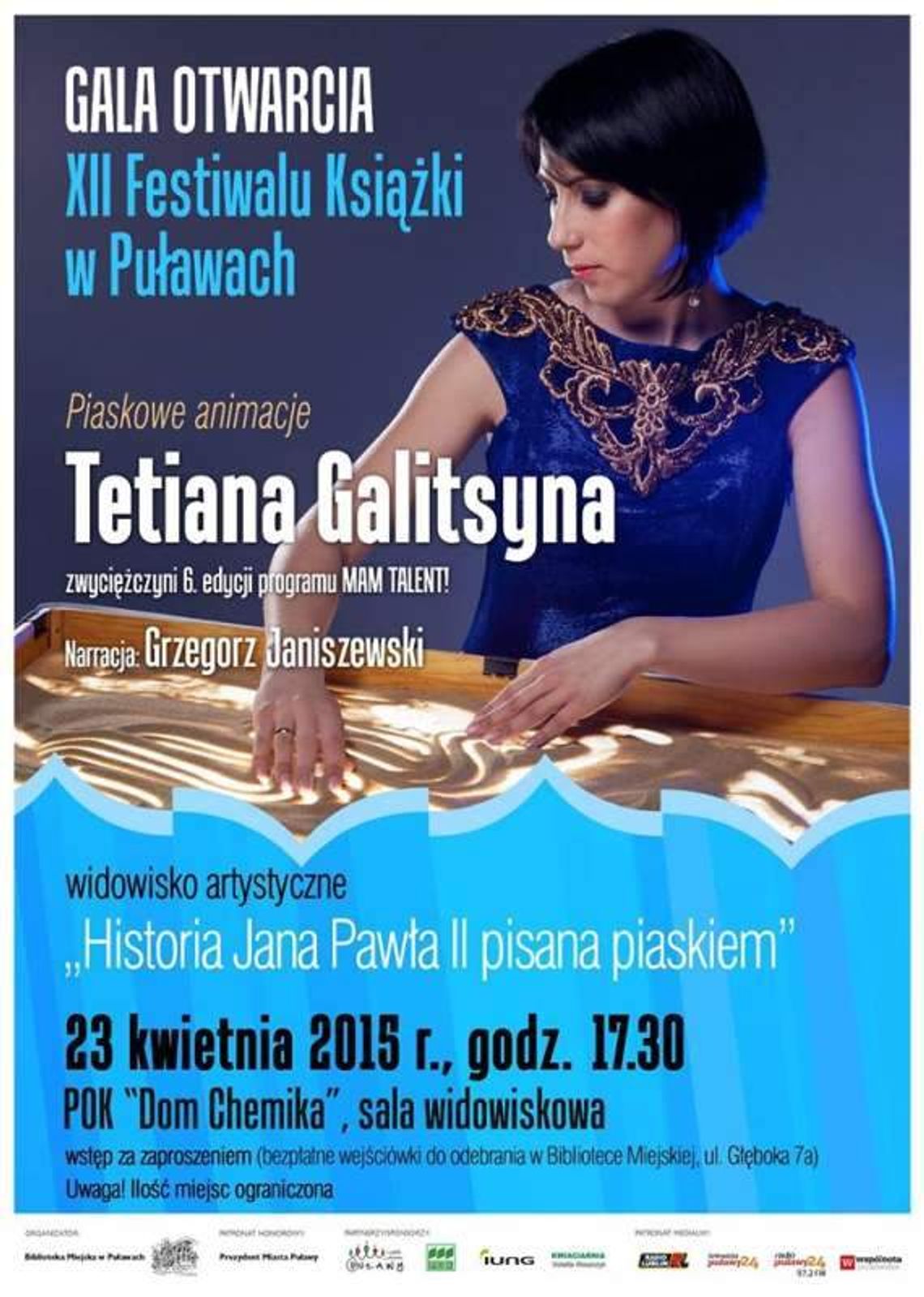 Spotkania, poezja, muzyka. Festiwal Książki w Puławach