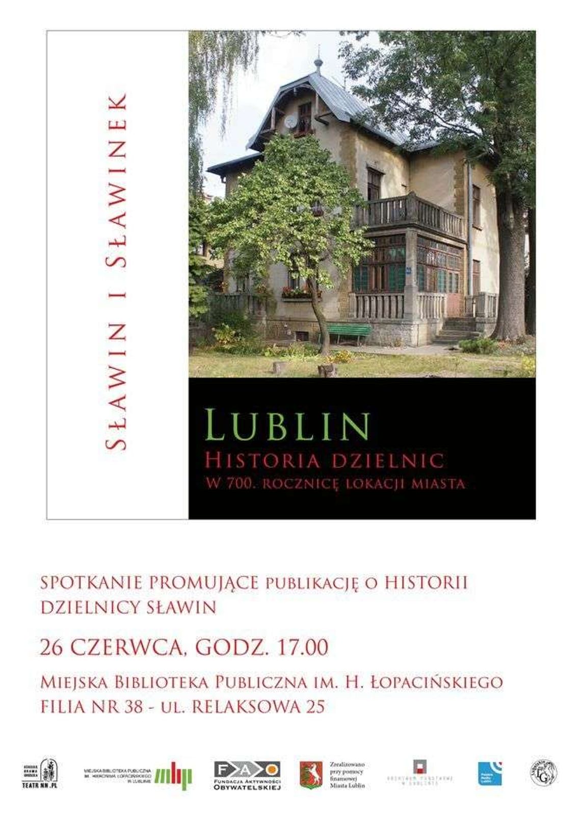 Spotkania poświęcone historii dzielnic Lublina