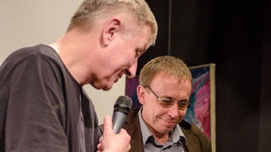 Spotkanie autorskie z Andrzejem Sosnowskim i Piotrem Śliwińskim w księgarni Dosłownej