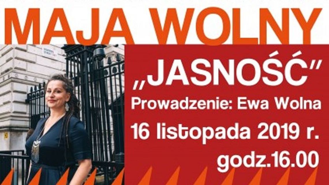 Spotkanie autorskie z Mają Wolny w Kazimierzu