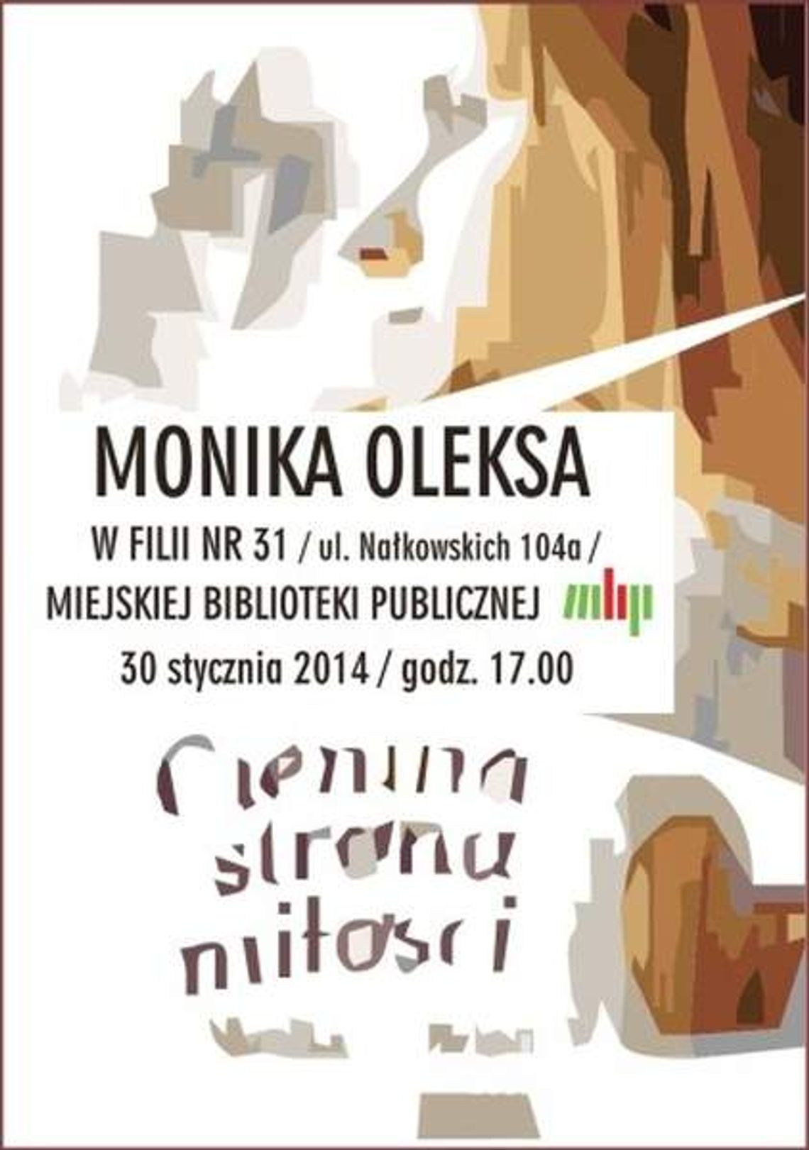 Spotkanie autorskie z Moniką Oleksą