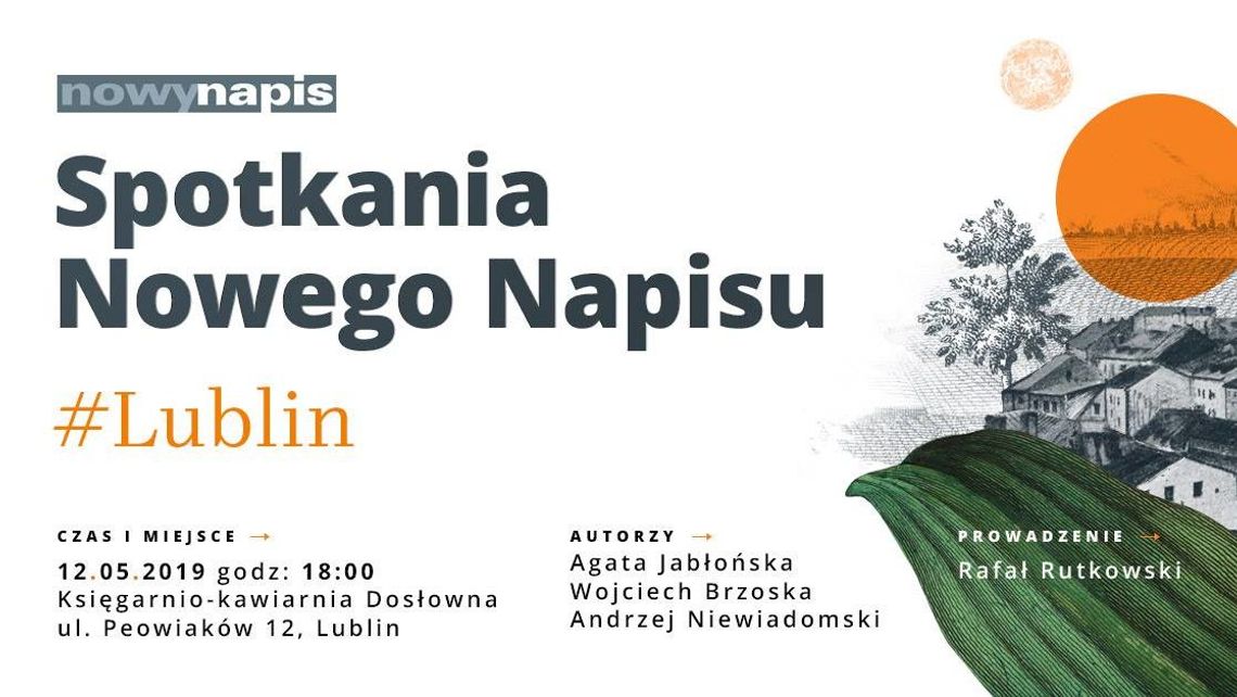 Spotkanie promocyjne Kwartalnika "Nowy Napis"