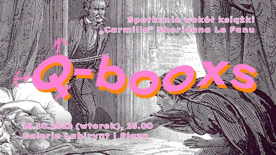 Spotkanie wokół książki "Carmilla" w Galerii Labirynt Spotkanie wokół książki "Carmilla" w Galerii Labirynt