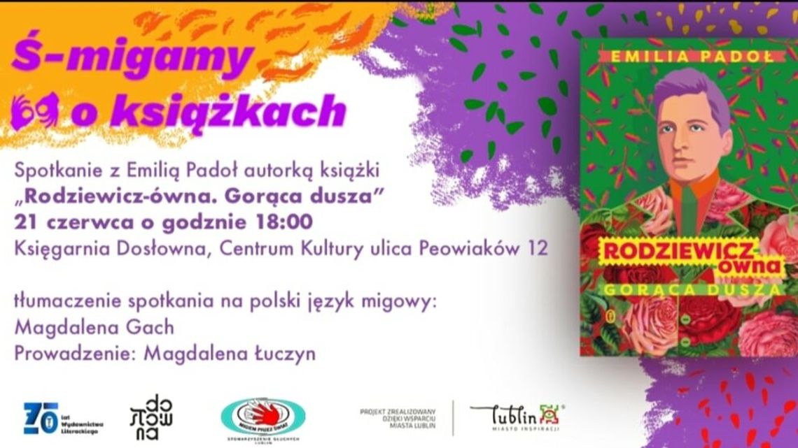 Spotkanie wokół książki "Rodziewicz-ówna. Gorąca dusza"