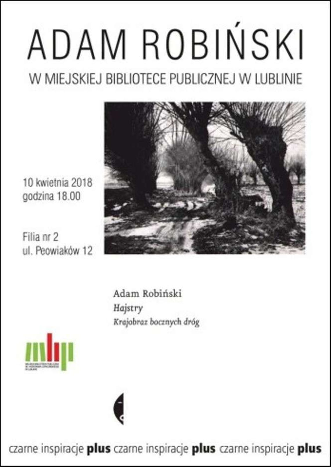 Spotkanie z Adamem Robińskim w MBP