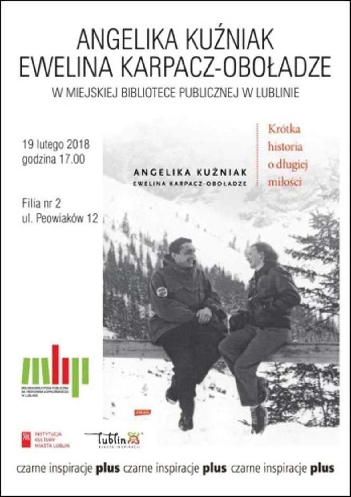 Spotkanie z autorkami książki "Krótka historia o długiej miłości"