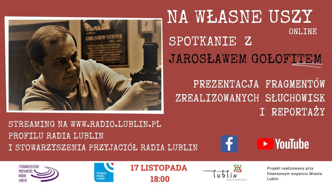 Spotkanie z cyklu "Na własne uszy" online Spotkanie z cyklu "Na własne uszy" online