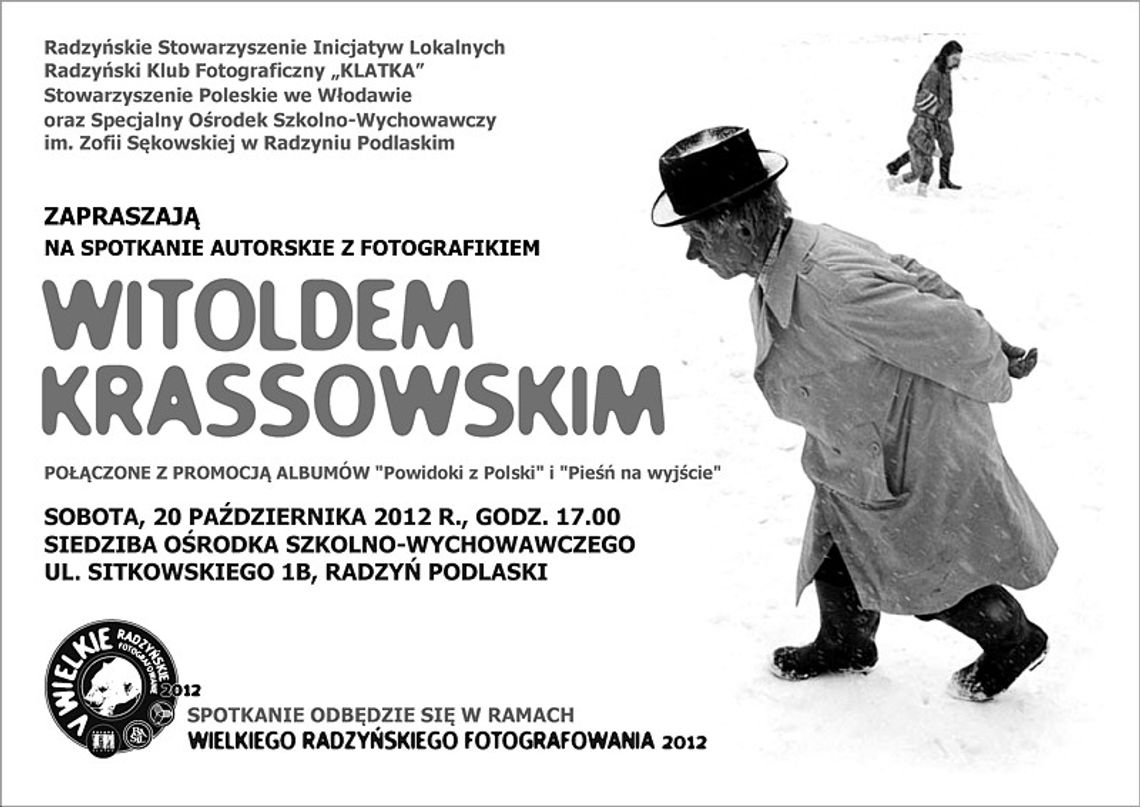Spotkanie z fotografikiem Witoldem Krassowskim