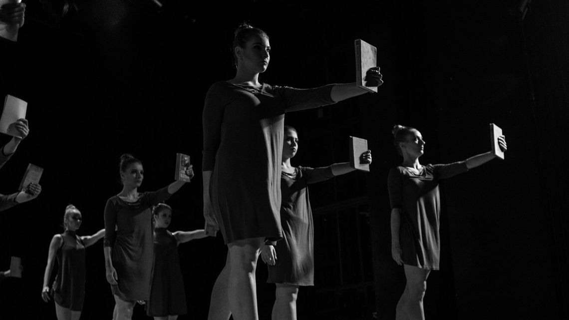 Spotkanie z grupą taneczną w Pożegnaniu z Afryką