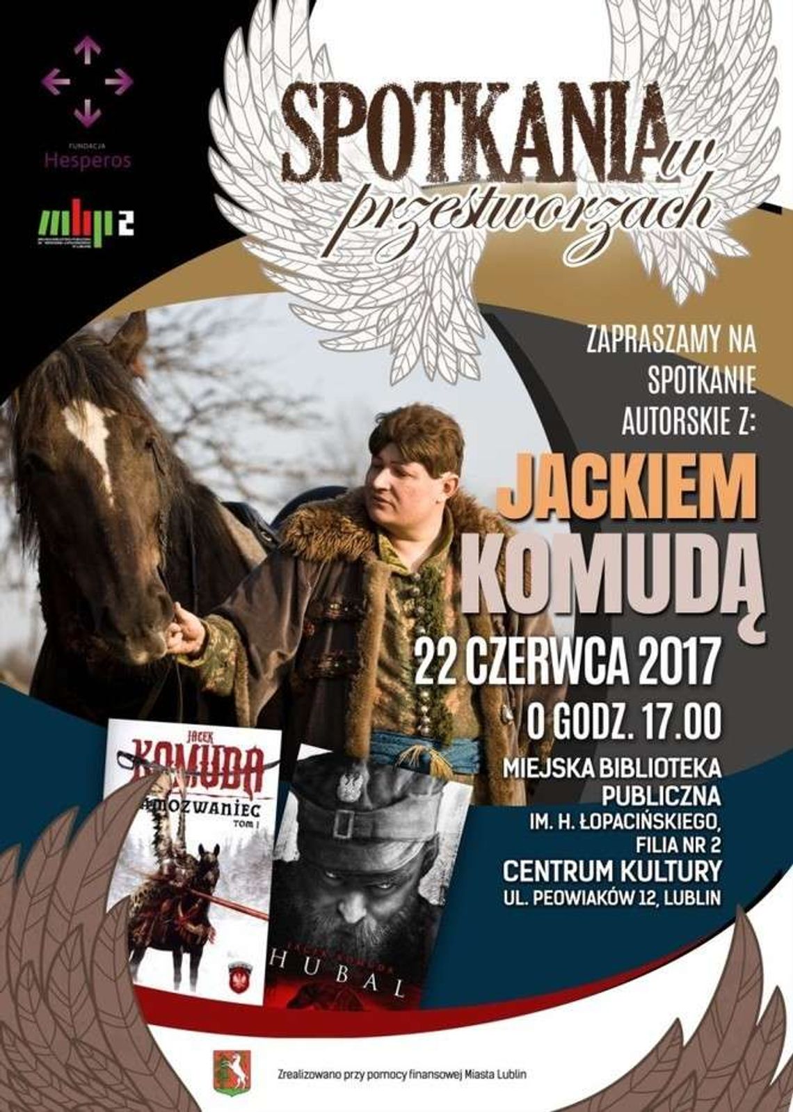 Spotkanie z Jackiem Komudą w Filii nr 2 MBP Spotkanie z Jackiem Komudą w Filii nr 2 MBP