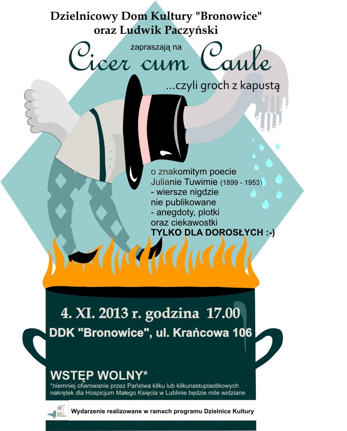 Spotkanie z Ludwikiem Paczyńskim \"Cicer cum caule\"