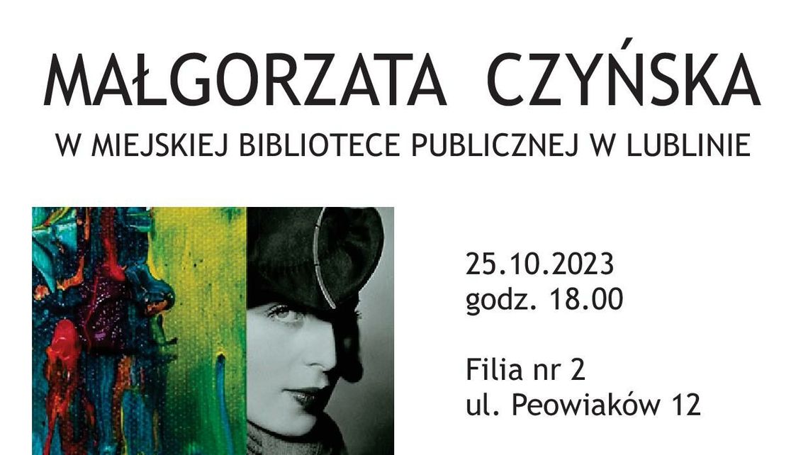 Spotkanie z Małgorzatą Czyńską w MBP