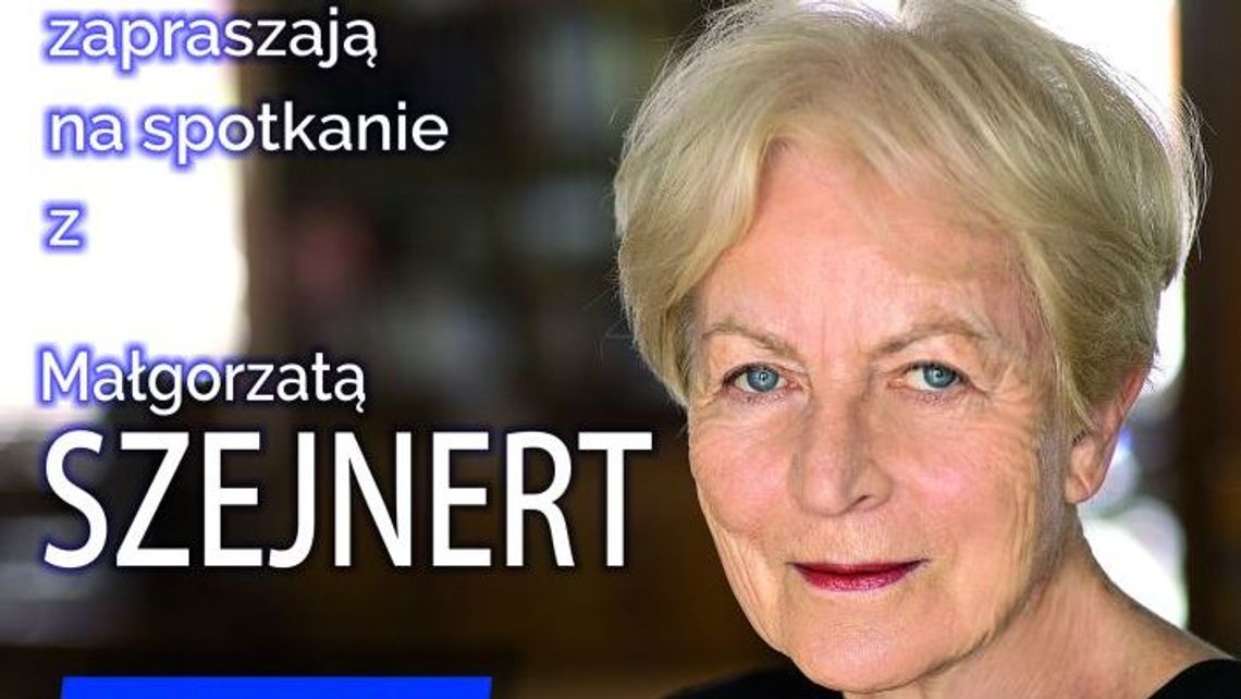 Spotkanie z Małgorzatą Szejnert w Białej Podlaskiej