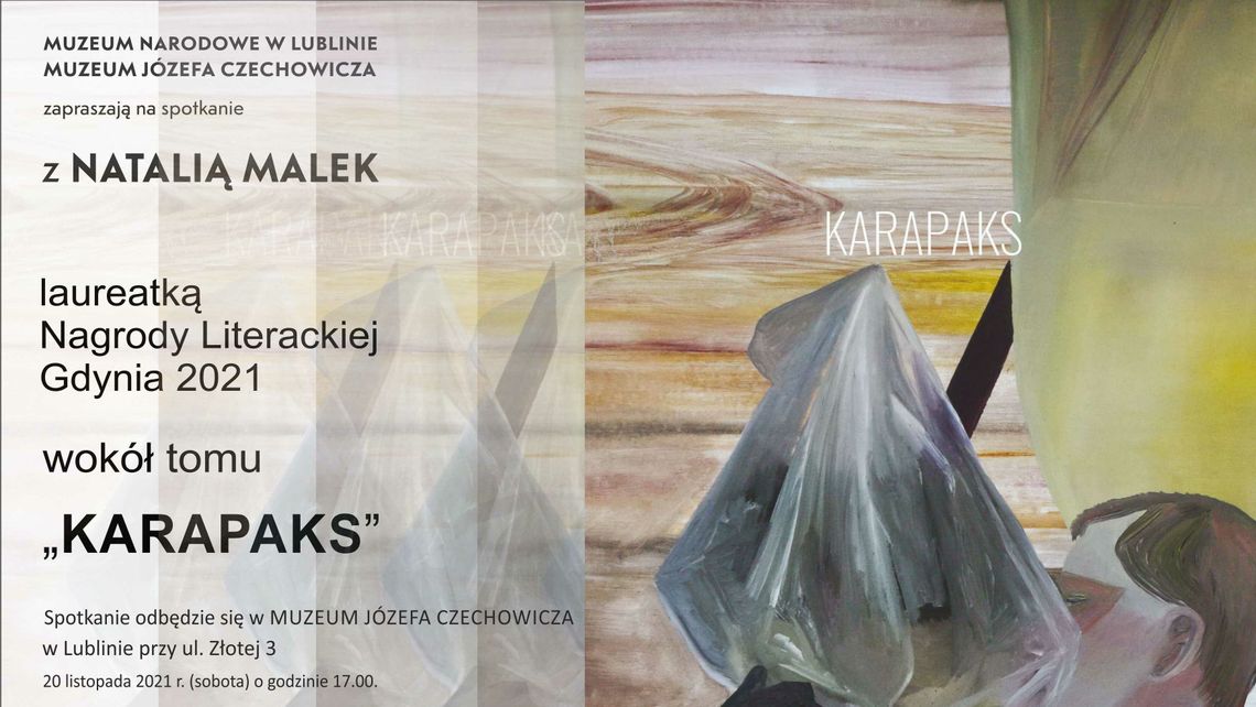 Spotkanie z Natalią Małek w Muzeum Józefa Czechowicza