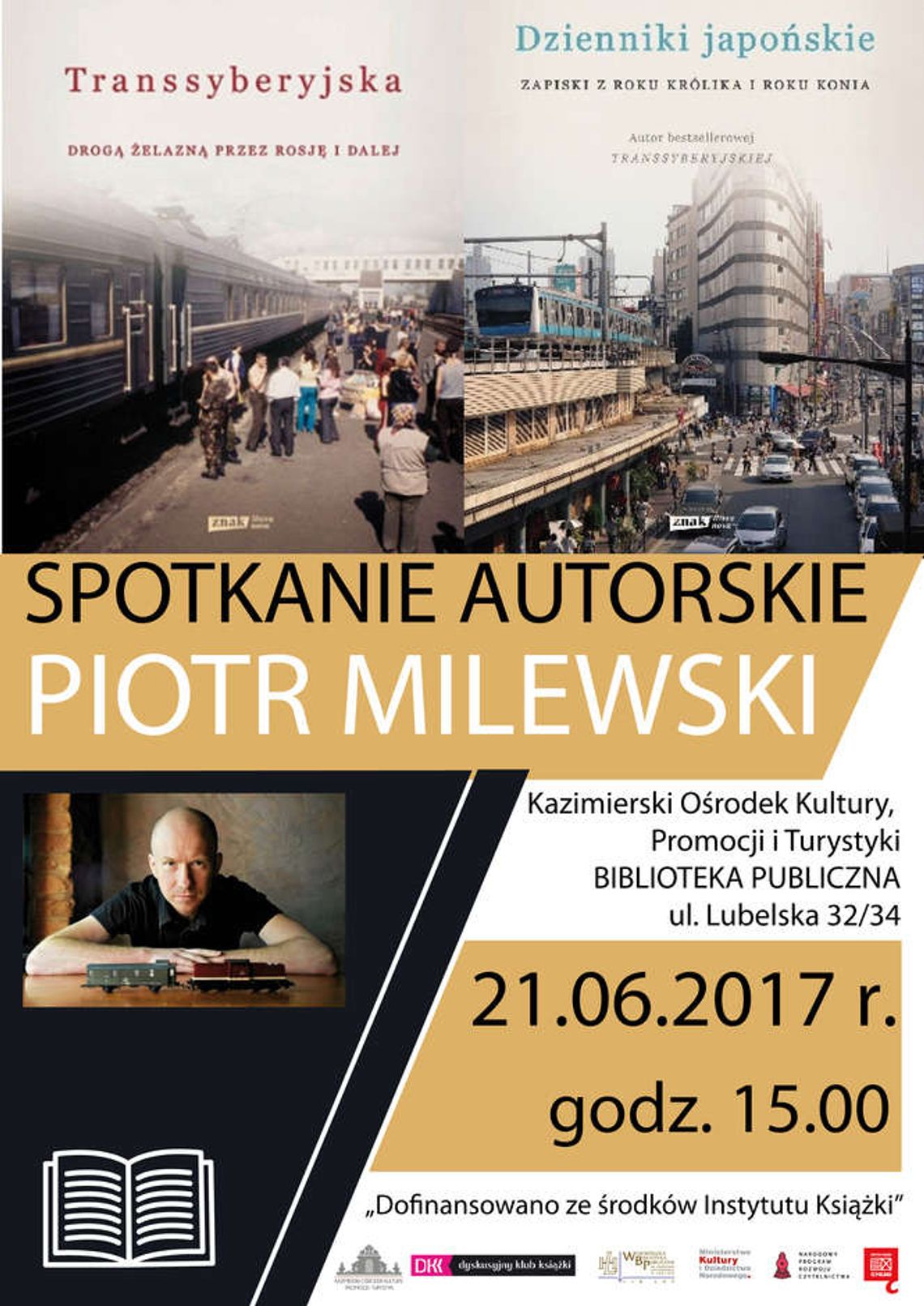 Spotkanie z Piotrem Milewskim w Kazimierzu Dolnym