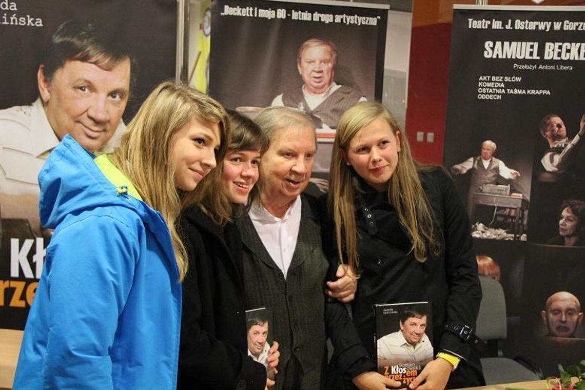 Spotkanie z Romanem Kłosowskim: Kłos się nie daje i nadal gra 