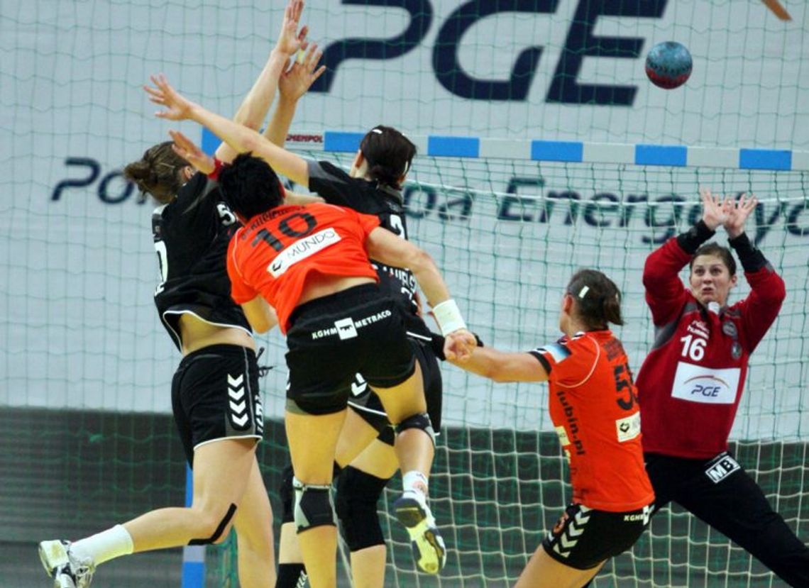 SPR Lublin - KGHM Metraco Zagłębie Lubin 23:36, lanie w meczu na szczycie