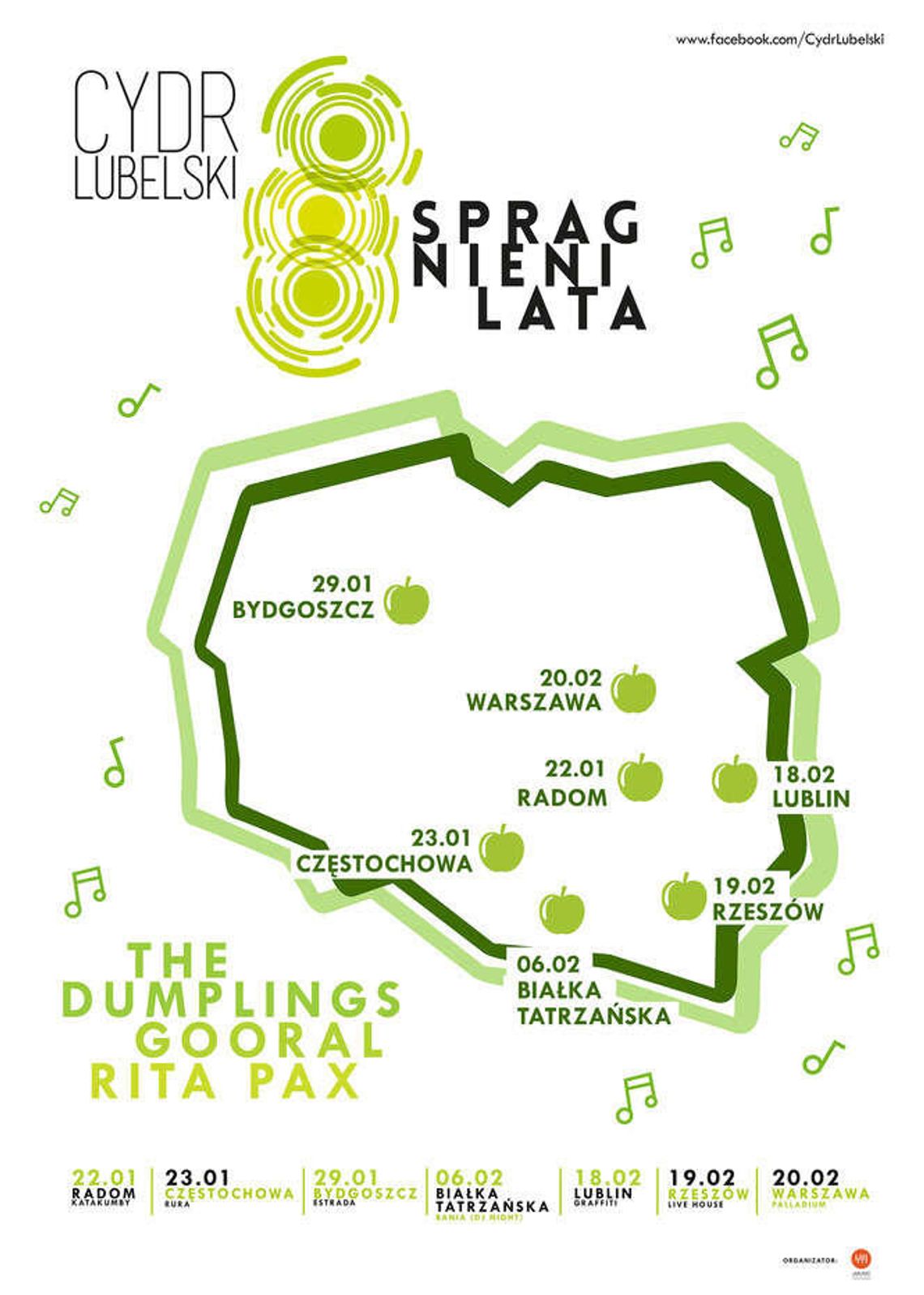 „Spragnieni Lata” w Lublinie: The Dumplings, Gooral i Rita Pax