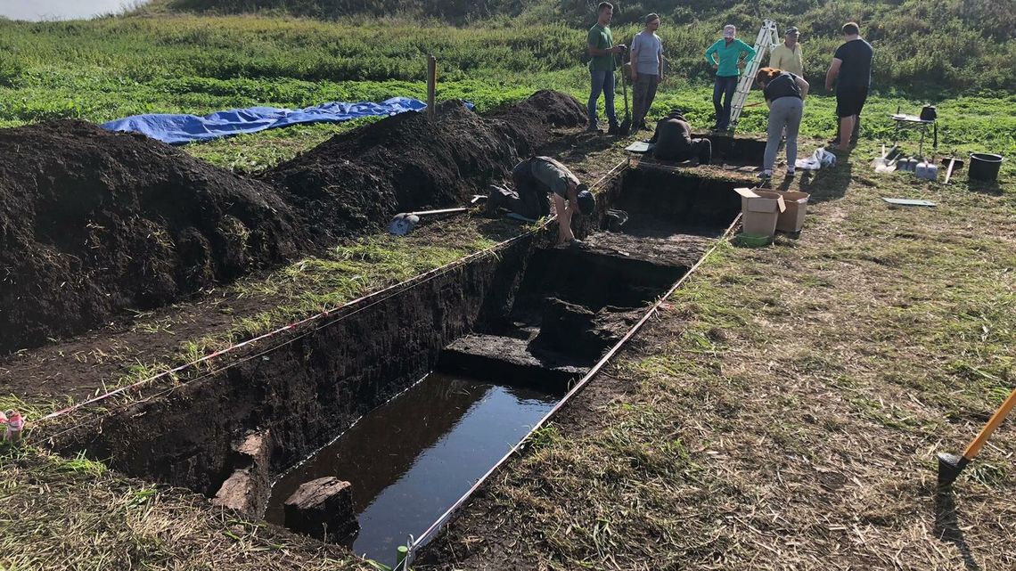Średniowieczna fosa w grodach Czerwieńskich