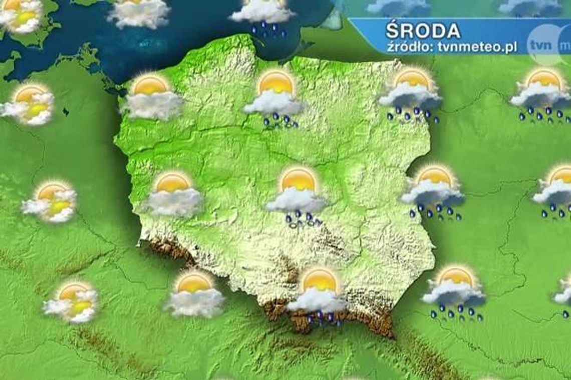 Środa chłodna i deszczowa. Kiedy wrócą upały?