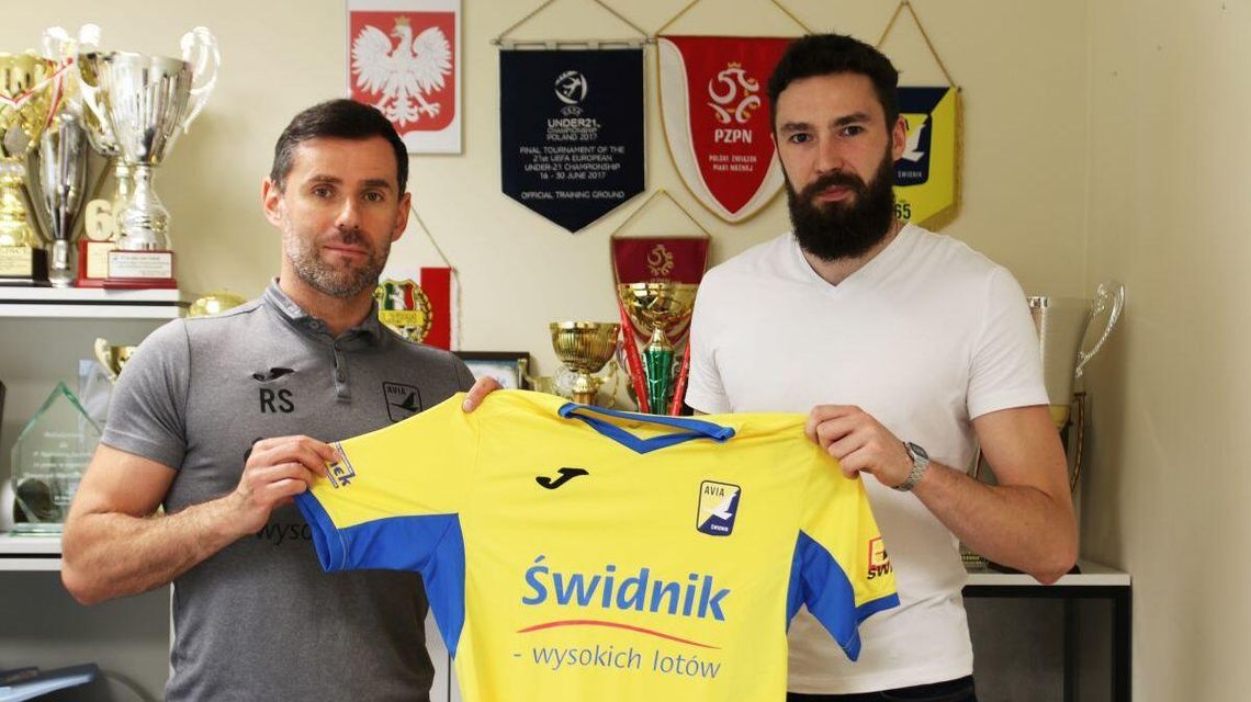 Środkowy z PlusLigi w Avii Świdnik Środkowy z PlusLigi w Avii Świdnik