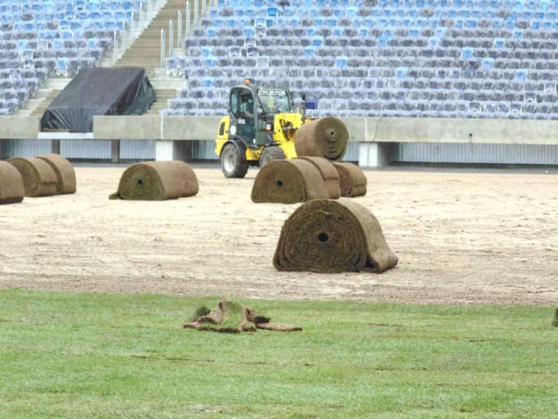 Stadion przy ul. Krochmalnej już się zieleni, jest pomysł na dojazdy Stadion przy ul. Krochmalnej już się zieleni, jest pomysł na dojazdy