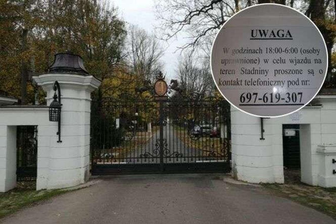 Stadnina w Janowie zamyka bramę. Stróż nie wpuści każdego. Mieszkańcy: "To jest uciążliwe i krępujące"