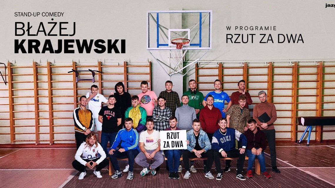 Stand-up Błażeja Krajewskiego w puławskim Peweksie