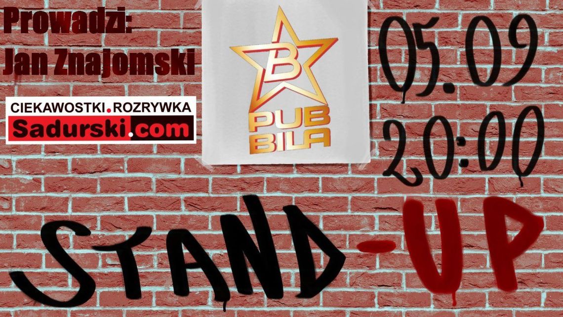 Stand-Up w Pubie Bila. Komicy z Lublina i Warszawy Stand-Up w Pubie Bila. Komicy z Lublina i Warszawy