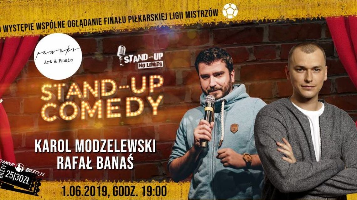 Stand-Up w Puławach: Karol Modzelewski, Rafał Banaś i Kuba Dąbrowski