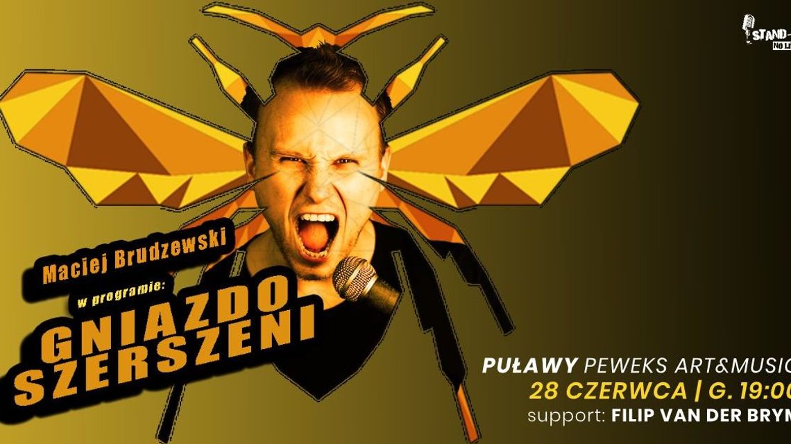 Stand-Up w Puławach: Maciej Brudzewski