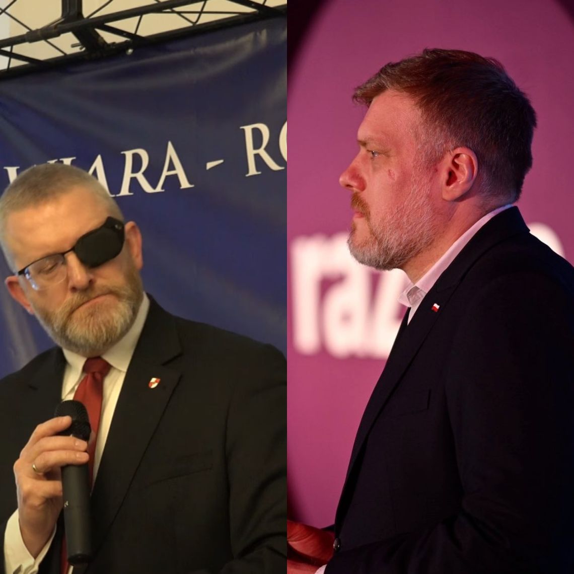Braun i Zandberg starli się w Zamościu. „Nie oddamy miasta!” Braun i Zandberg starli się w Zamościu. „Nie oddamy miasta!”