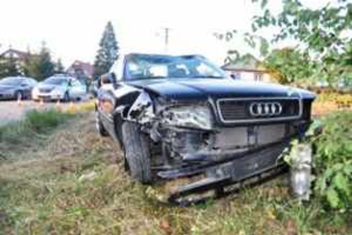 Starościn: Zjechał autem do rowu i zginął