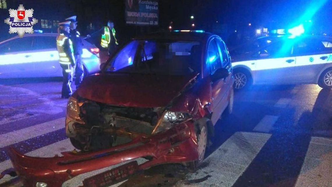 Starszy mężczyzna zmarł w szpitalu po wypadku samochodowym w Kraśniku