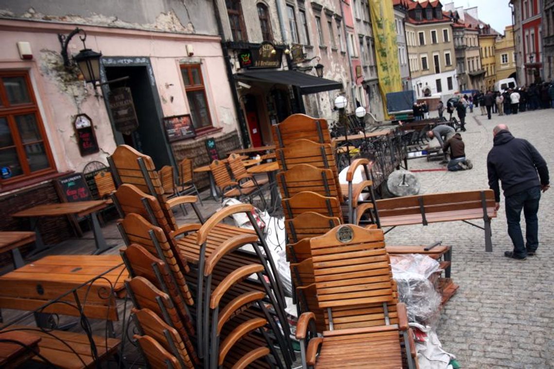Stawiają pierwsze ogródki piwne w Lublinie. Zobacz gdzie Stawiają pierwsze ogródki piwne w Lublinie. Zobacz gdzie